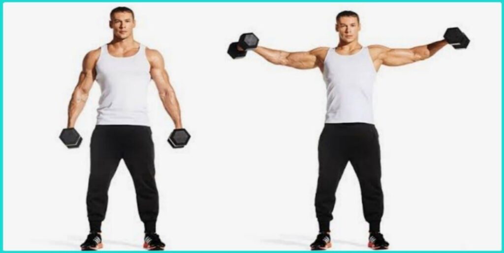 Shoulder Workout for Beginners- Lateral raise